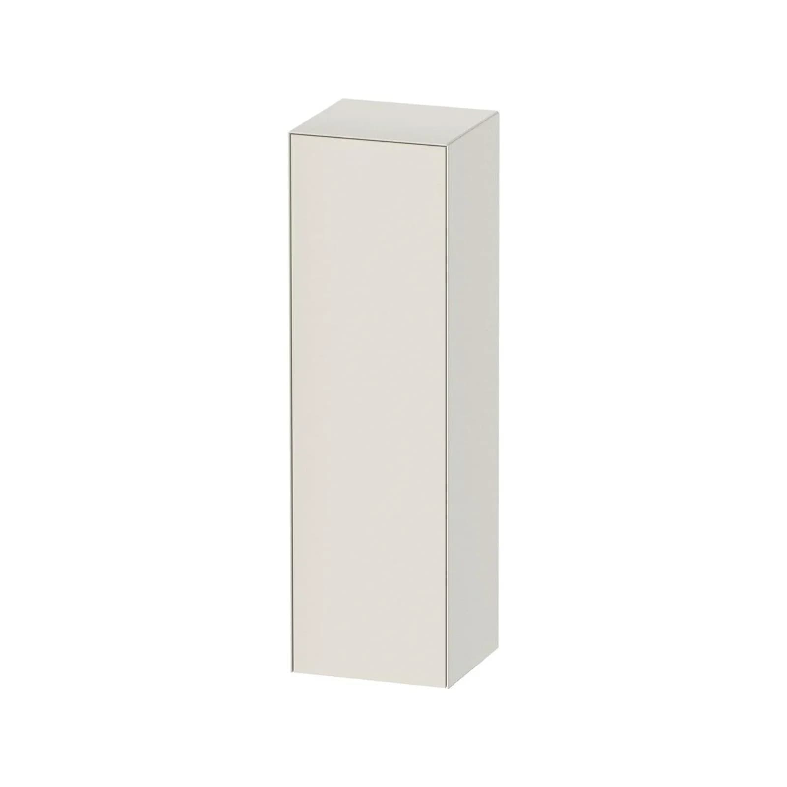 Duravit White Tulip Halbhochschrank 40 x 36 cm Nordic Weiß Seidenmatt 3 Glasfachböden