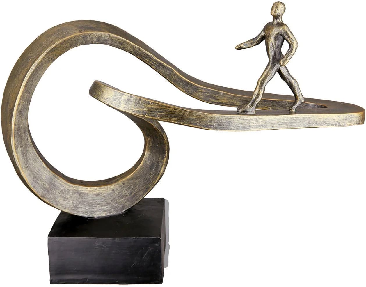 Casablanca by Gilde Dekofigur Skulptur Path Bronze