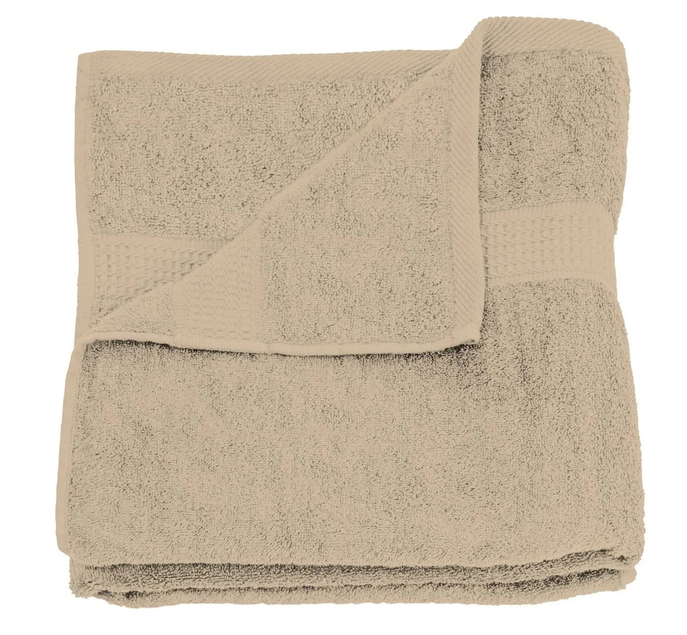 One Home Handtücher Royal Frottee Beige 2-tlg. Modern Bordüre