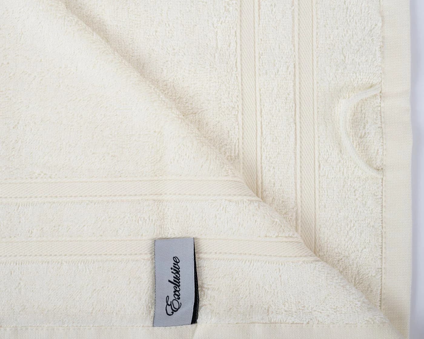 One Home Gästehandtücher Komfort Frottee Beige 4-teilig