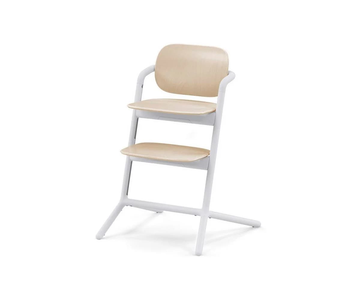 Cybex Lemo 2.0 Hochstuhl 4in1 Set mit Neugeborenenset Weiß/Beige