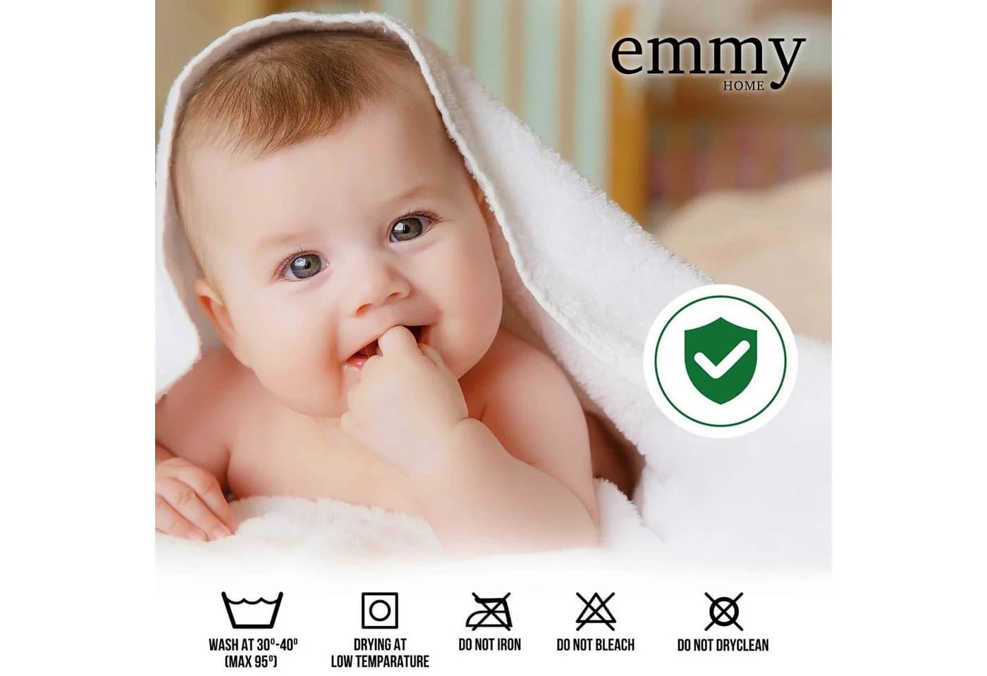 Emmy Home Matratzenschoner Wasserdicht Weiß