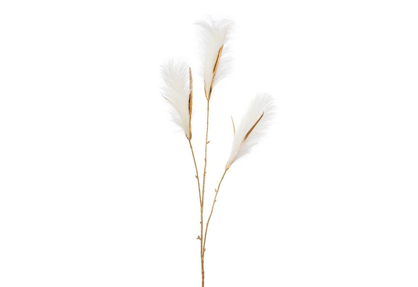 Kunstpflanze Reedgras Beige Kunststoff
