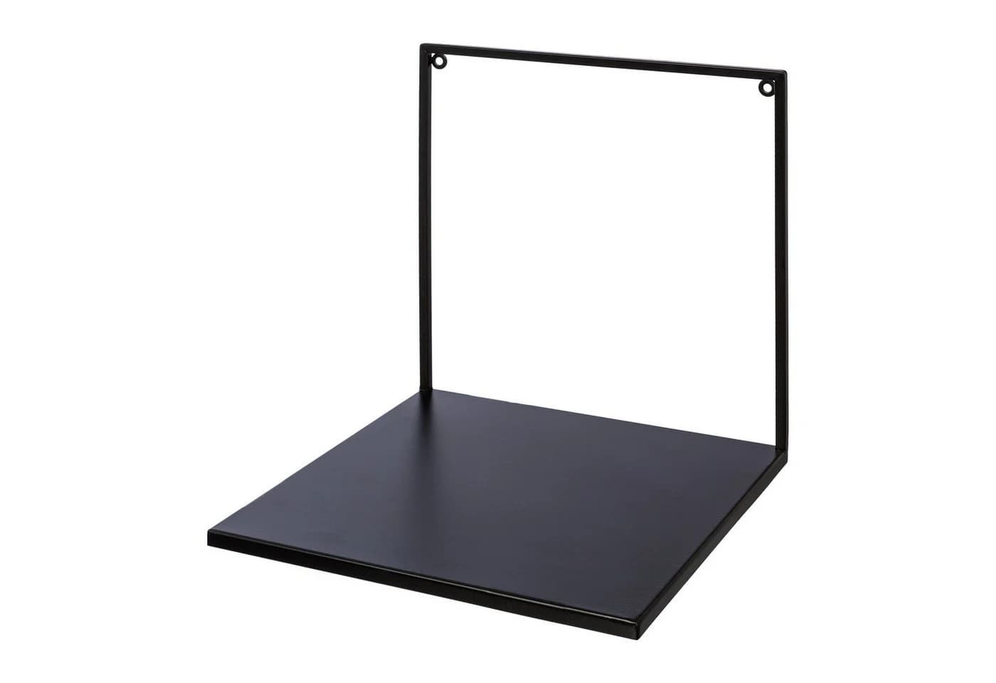 Creativ Home Wandregal Schwarz Metall