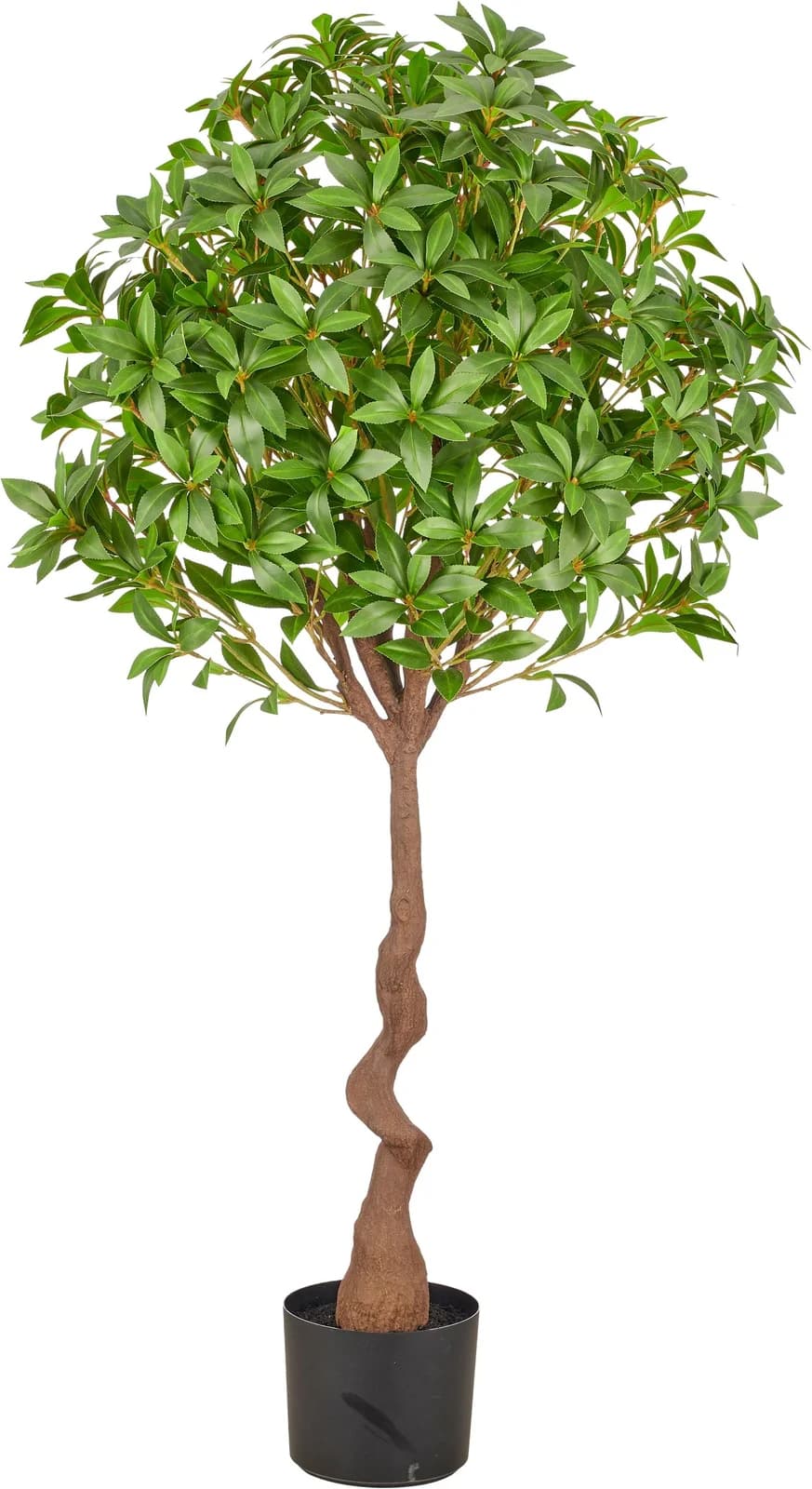 Creativ Green Kunstbaum Pieris Hochstamm Grün mit Übertopf
