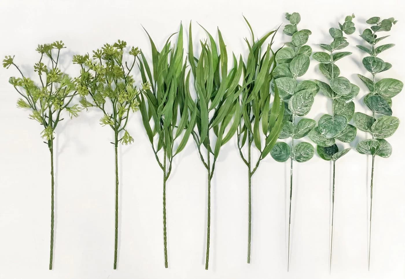 Kunstpflanze Künstlicher Eukalyptusbund MIX, Strauß, Beiwerk, 44 cm