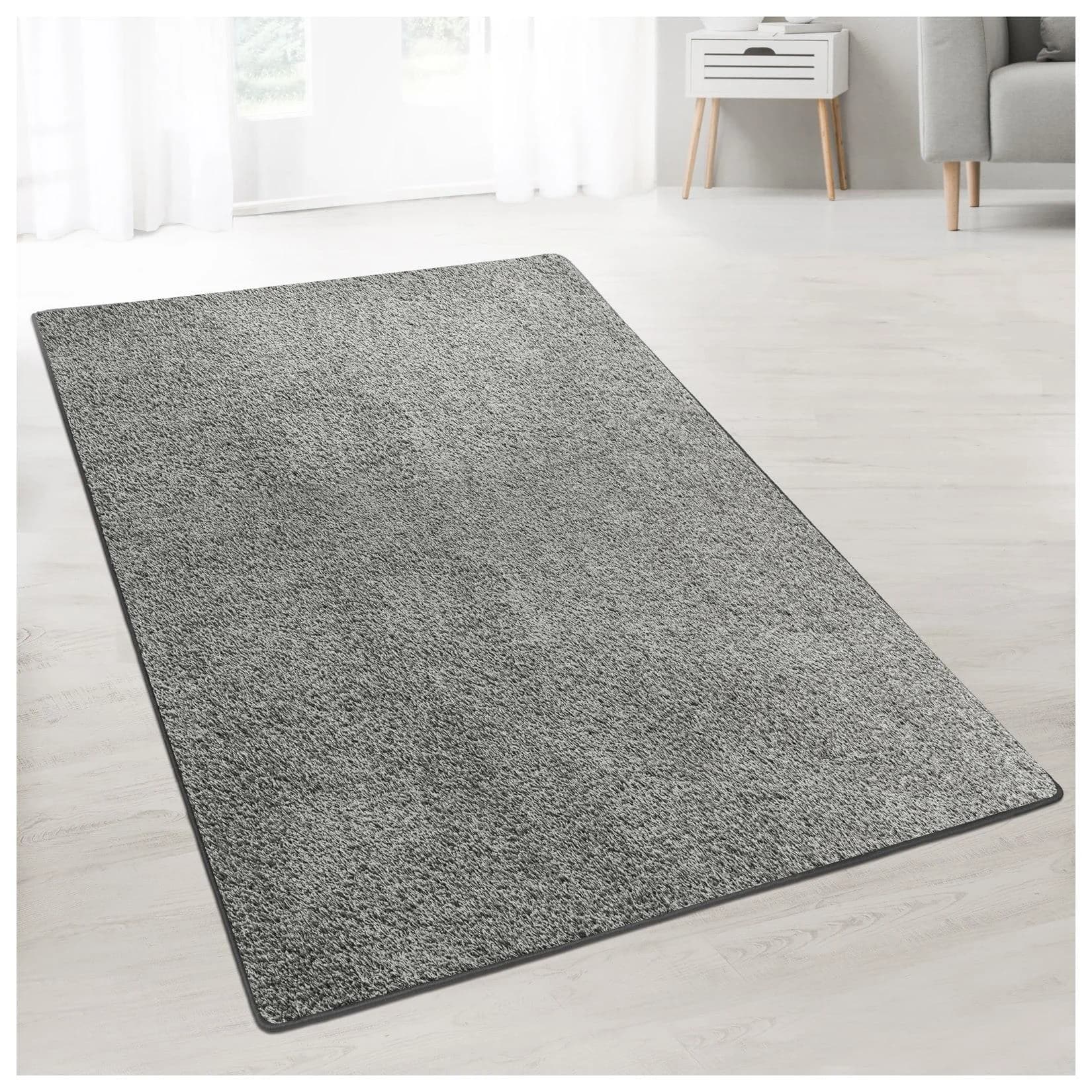 Karat homeliving Shaggy-Teppich Barcelona Grau