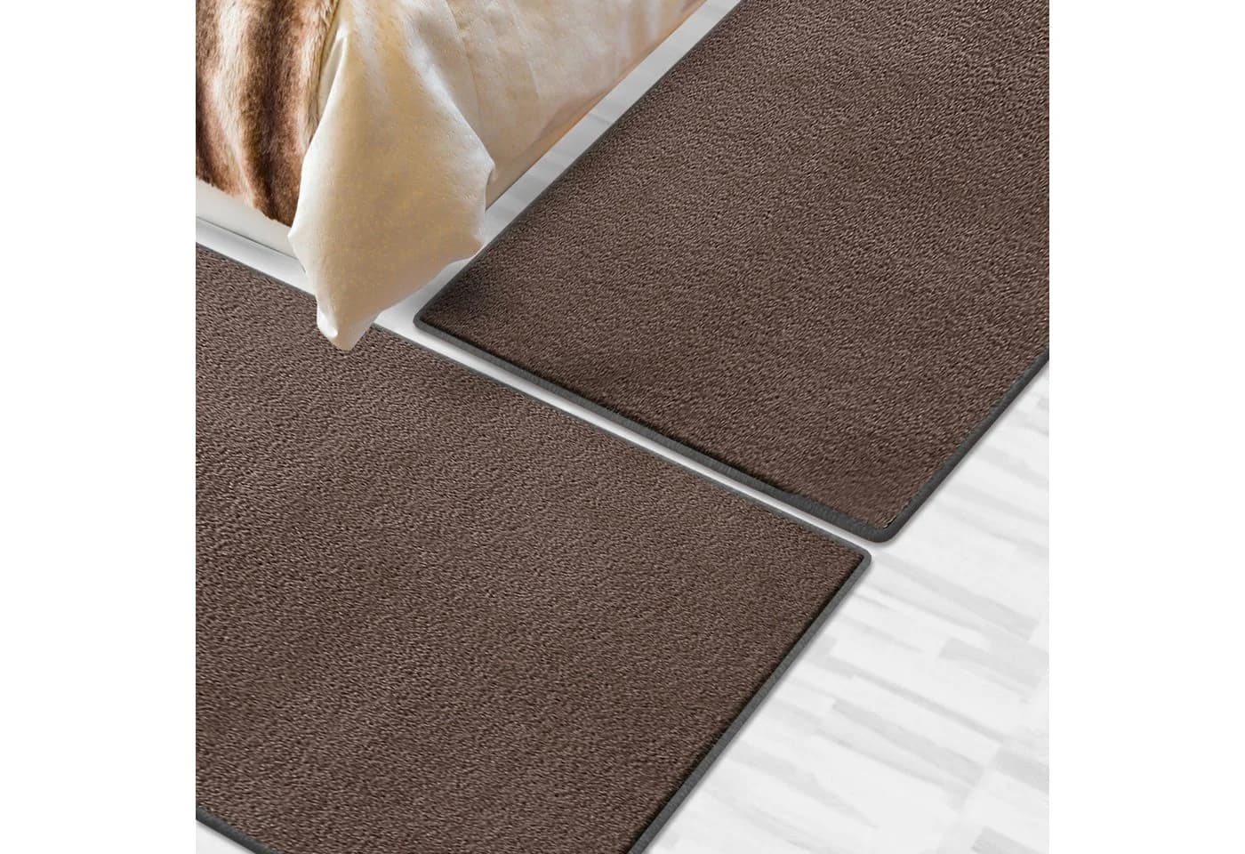 Floordirekt Velours-Bettumrandung Dynasty 3-tlg. Polypropylen