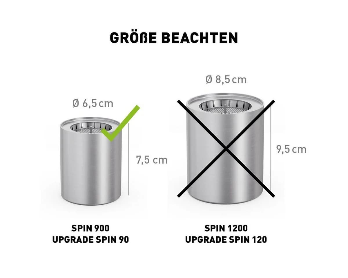 höfats Tischfeuer Bio-Burner Silber