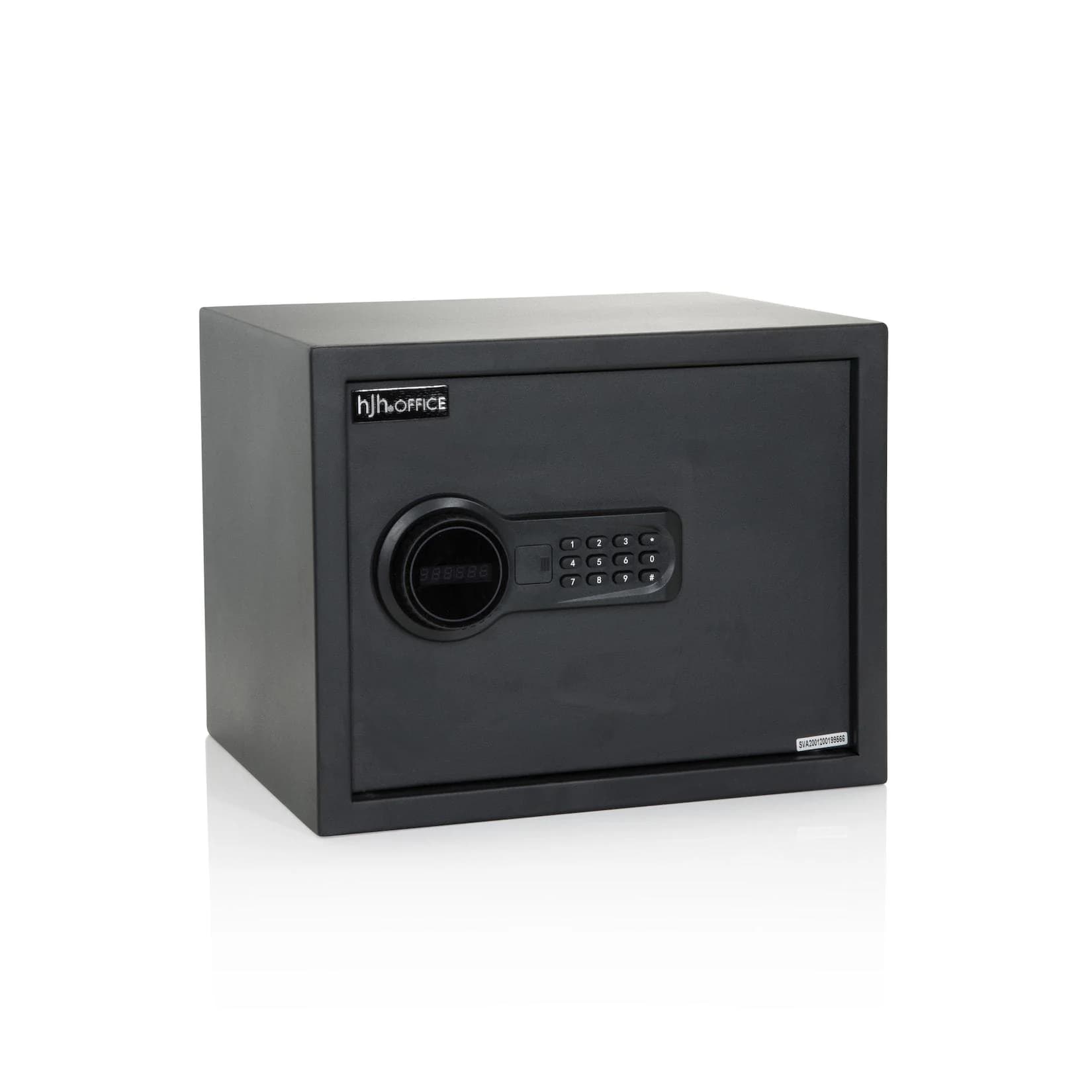 hjh OFFICE SAFE COMPACT Stahl-Tresor für Wertgegenstände
