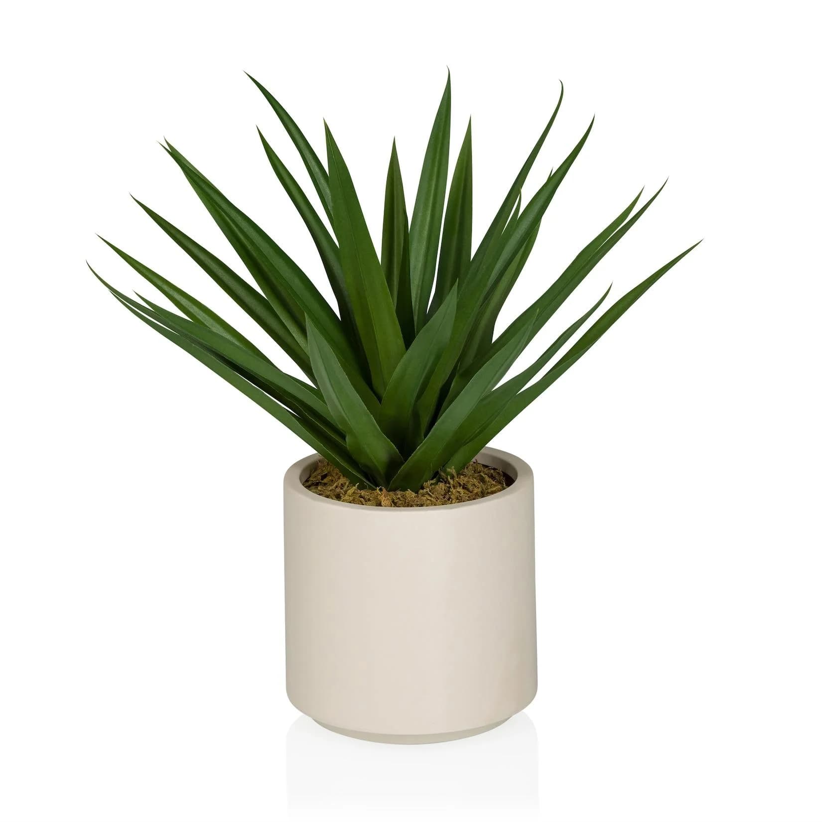 Kunstpflanze Agave Kunststoff, Stoff Agave, hjh OFFICE