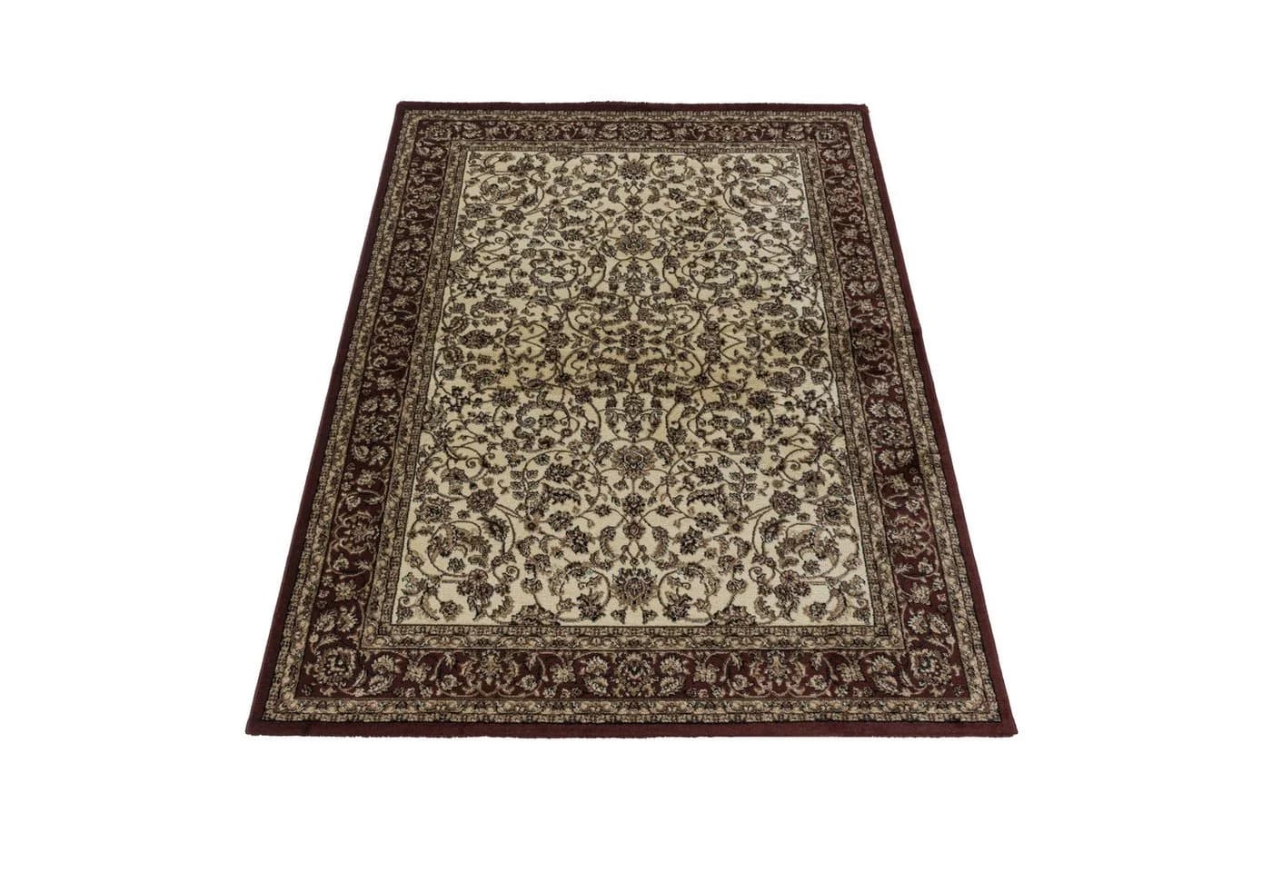 Carpettex Orientteppich Orientalisch Design Läufer Creme Kurzflor