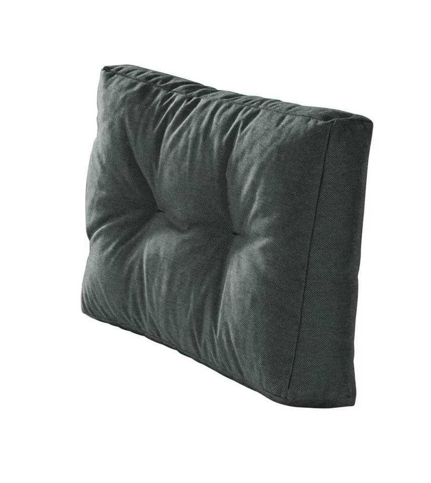 XDREAM Palettenkissen Set Grau Indoor Outdoor Europalette