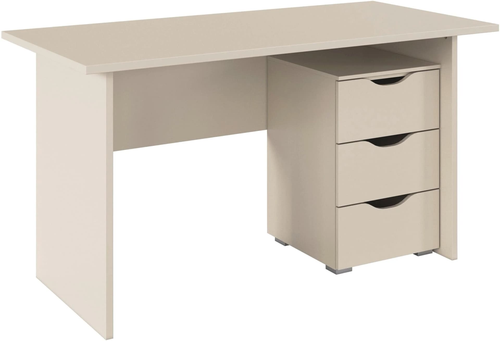 RAUCH Marlene Kinderschreibtisch Beige 140cm mit 3 Schubladen