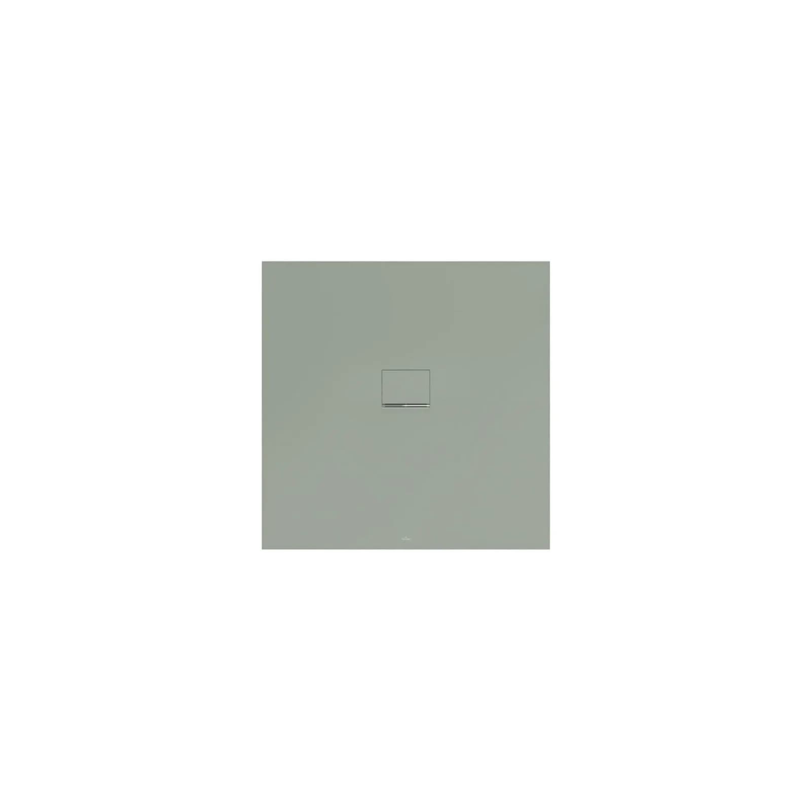 Villeroy & Boch Duschwanne Squaro Infinity 1200x1200 Quaryl® Morning Green
