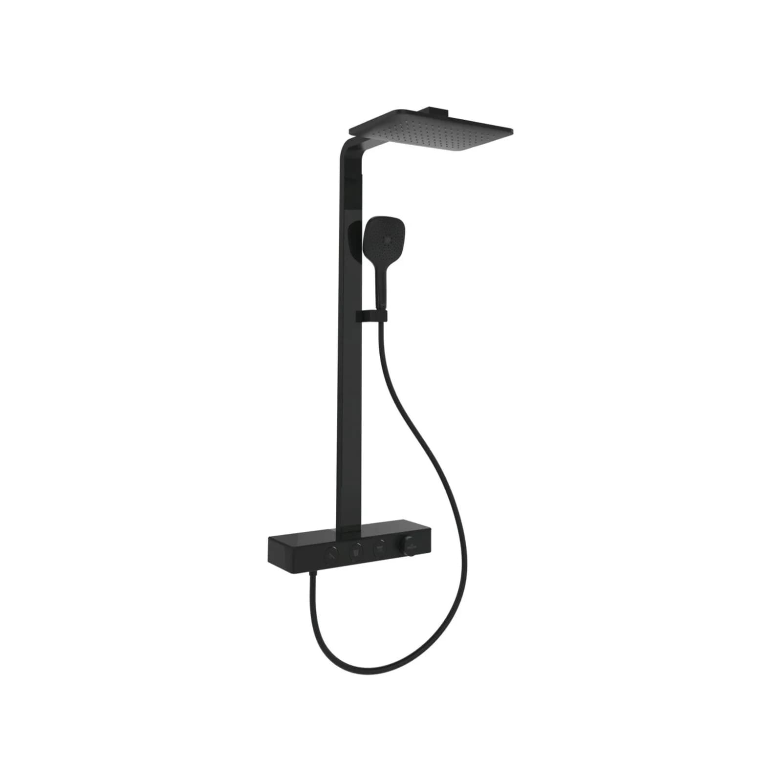 Villeroy und Boch Infinity Showers Duschsystem TVS110004000K5 Wandmontage Matt Black