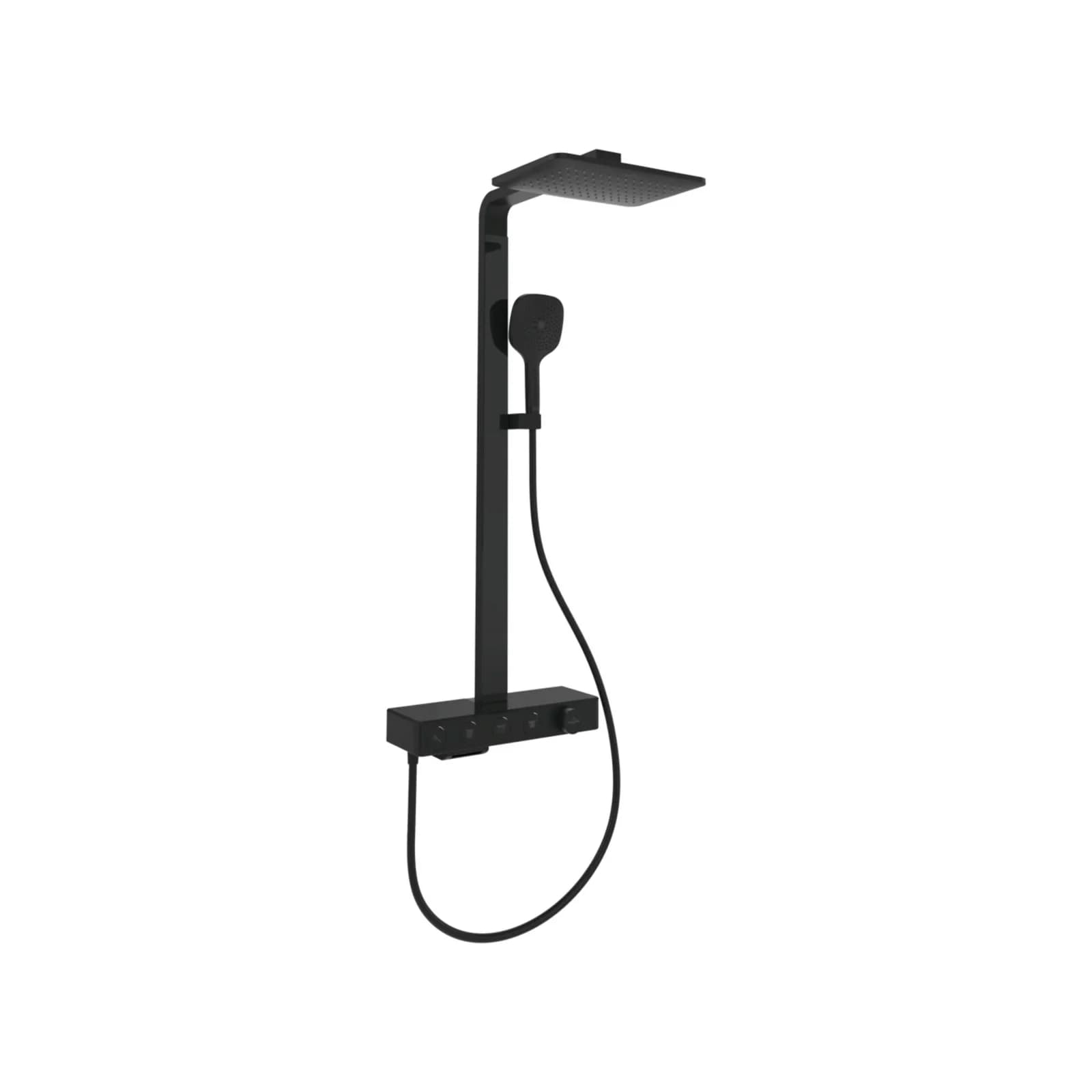 Villeroy und Boch Infinity Showers Duschsystem TVS110005000K5 Matt Black