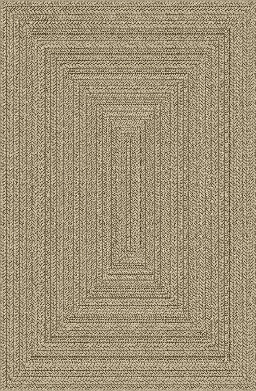 Novel Outdoorteppich Kansas Naturfarben Beige
