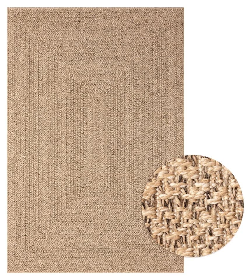 OTTO home Outdoorteppich Kyllian Jute-Look