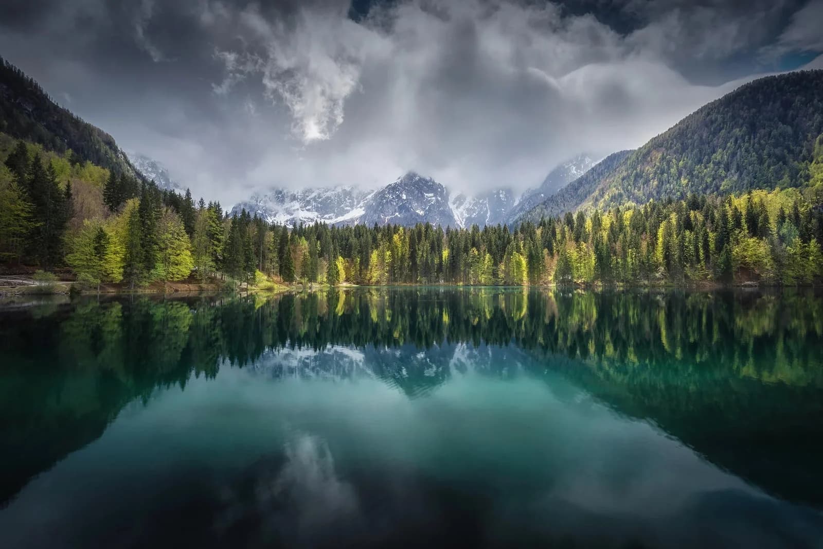 Fototapete PAPERMOON Photo-Art CLARA GAMITO Bergsee 5m x 2,8m