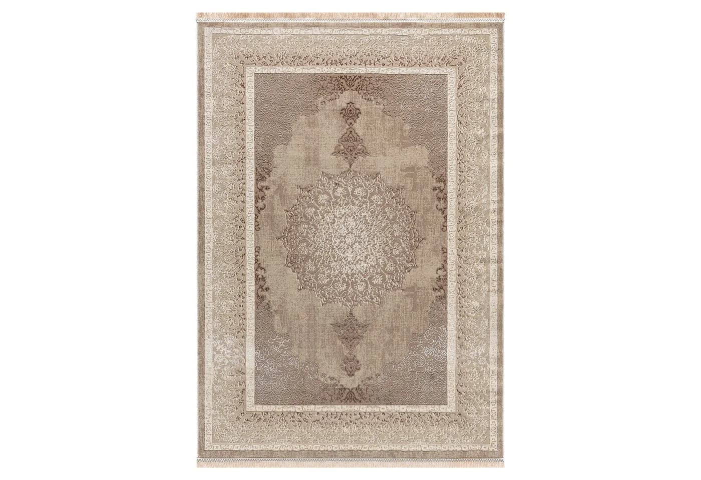 Vimoda Orientteppich Salsa Kurzflor Teppich Beige