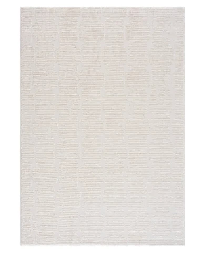 Vimoda Teppich COSTA 3D Effekt Rechteckig Beige Kurzflor
