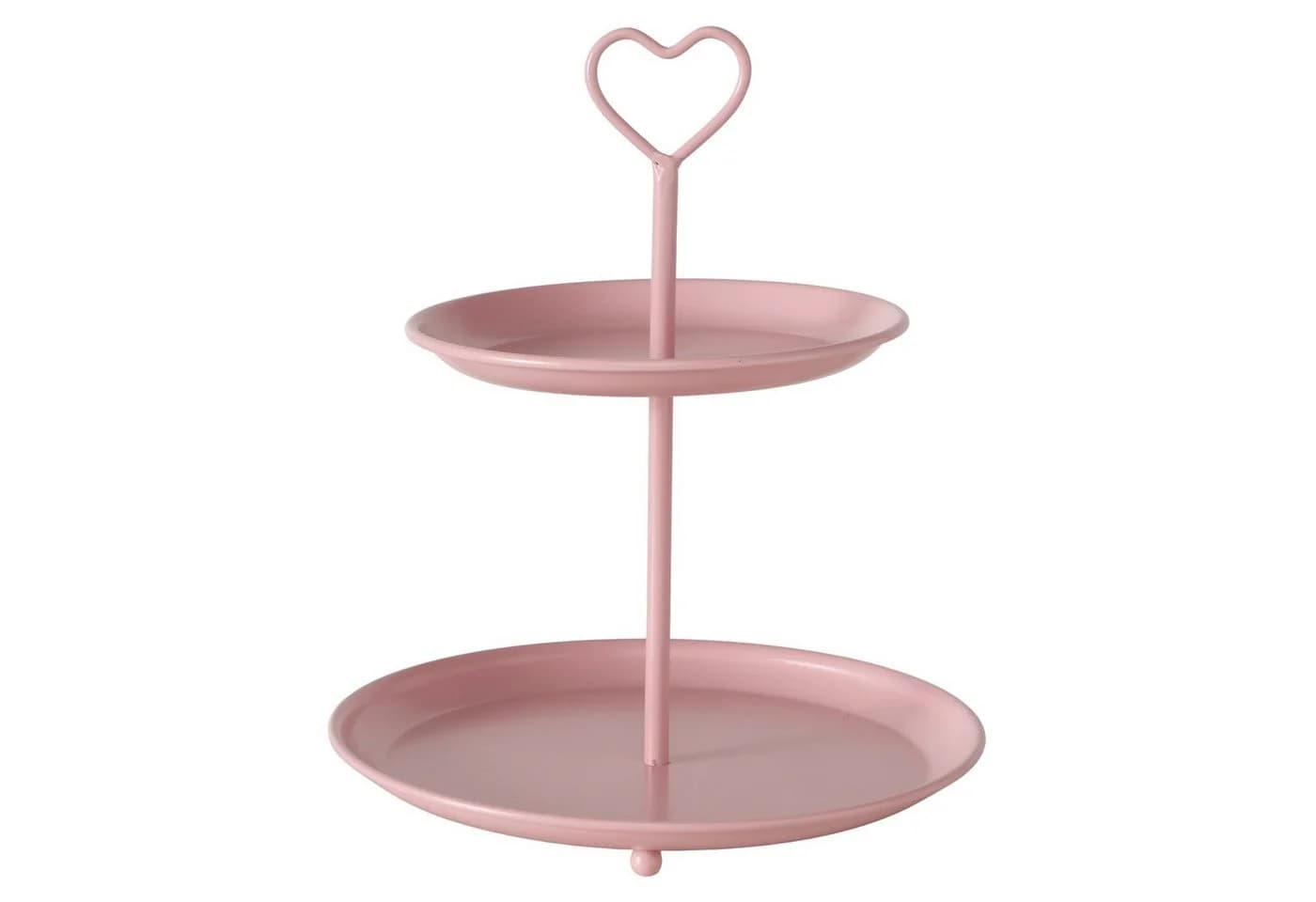 BOLTZE Etagere Rosa Herz Matt Metall