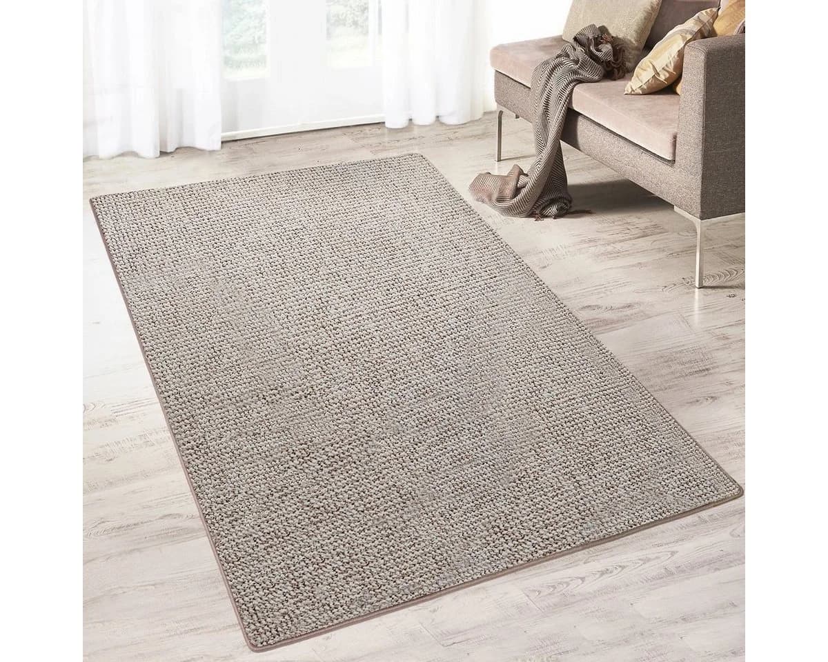 Karat Teppich Santorini Grau-Beige Meliert Polypropylen
