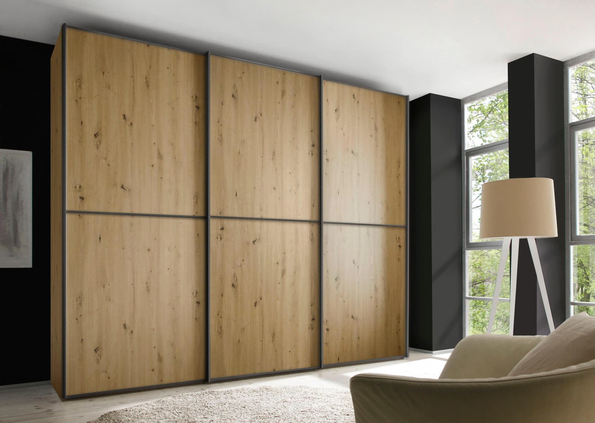 Schwebetürenschrank STAUD Sinfonie Plus Artisan Eiche