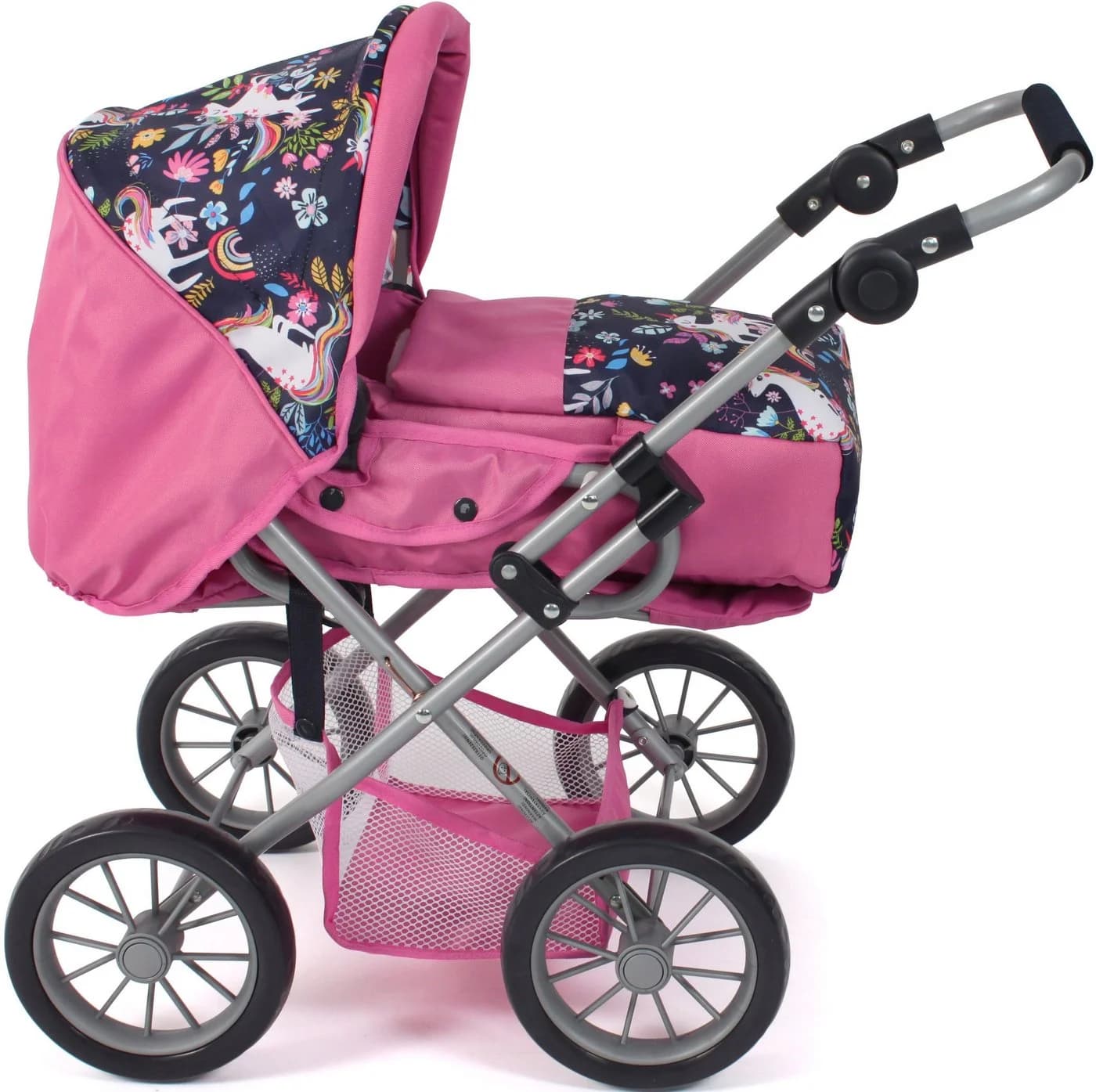 CHIC2000 Kombi-Puppenwagen Leni mit herausnehmbarer Tragetasche