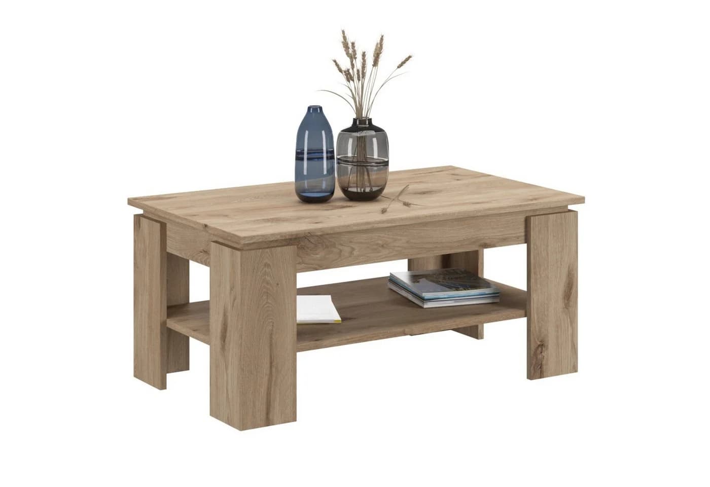 xonox.home Couchtisch Titan, Nox Oak Nachbildung Modern