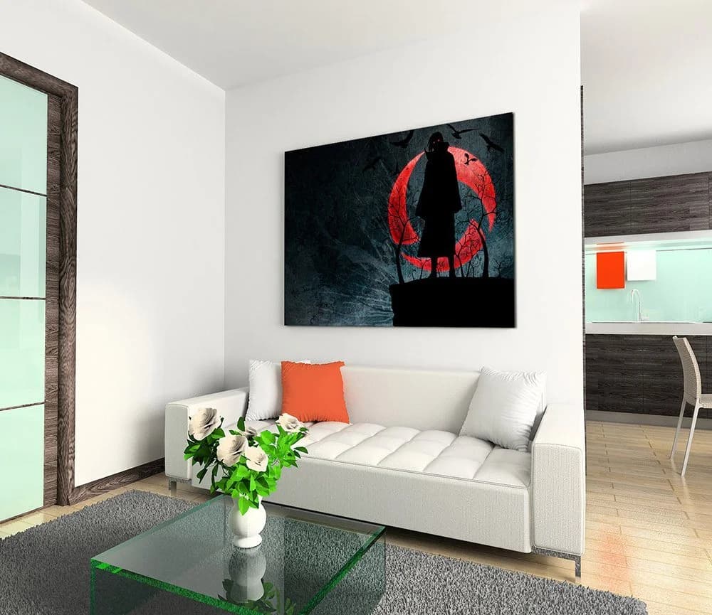 Sinus Art Leinwandbild Naruto Itachi Uchiha Modern