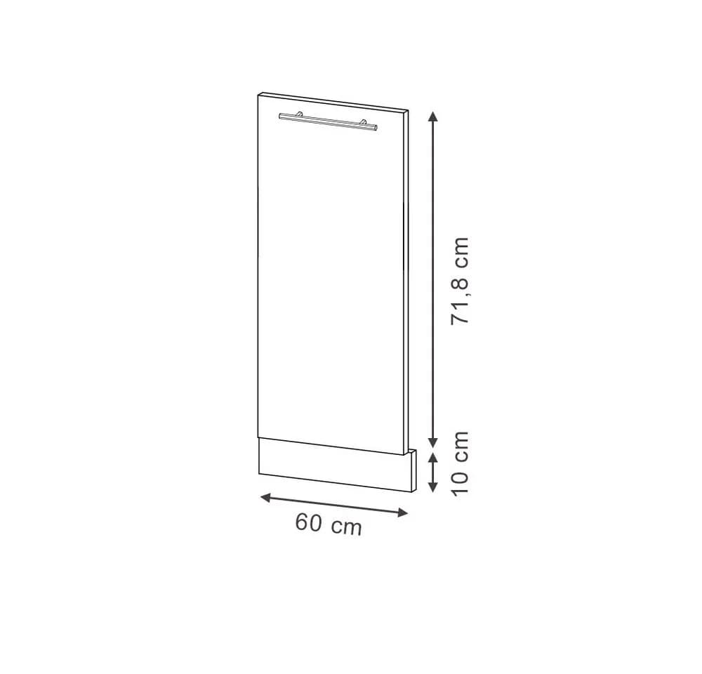 Vicco Frontblende Fame-Line Grün-Gold Landhaus 60 cm