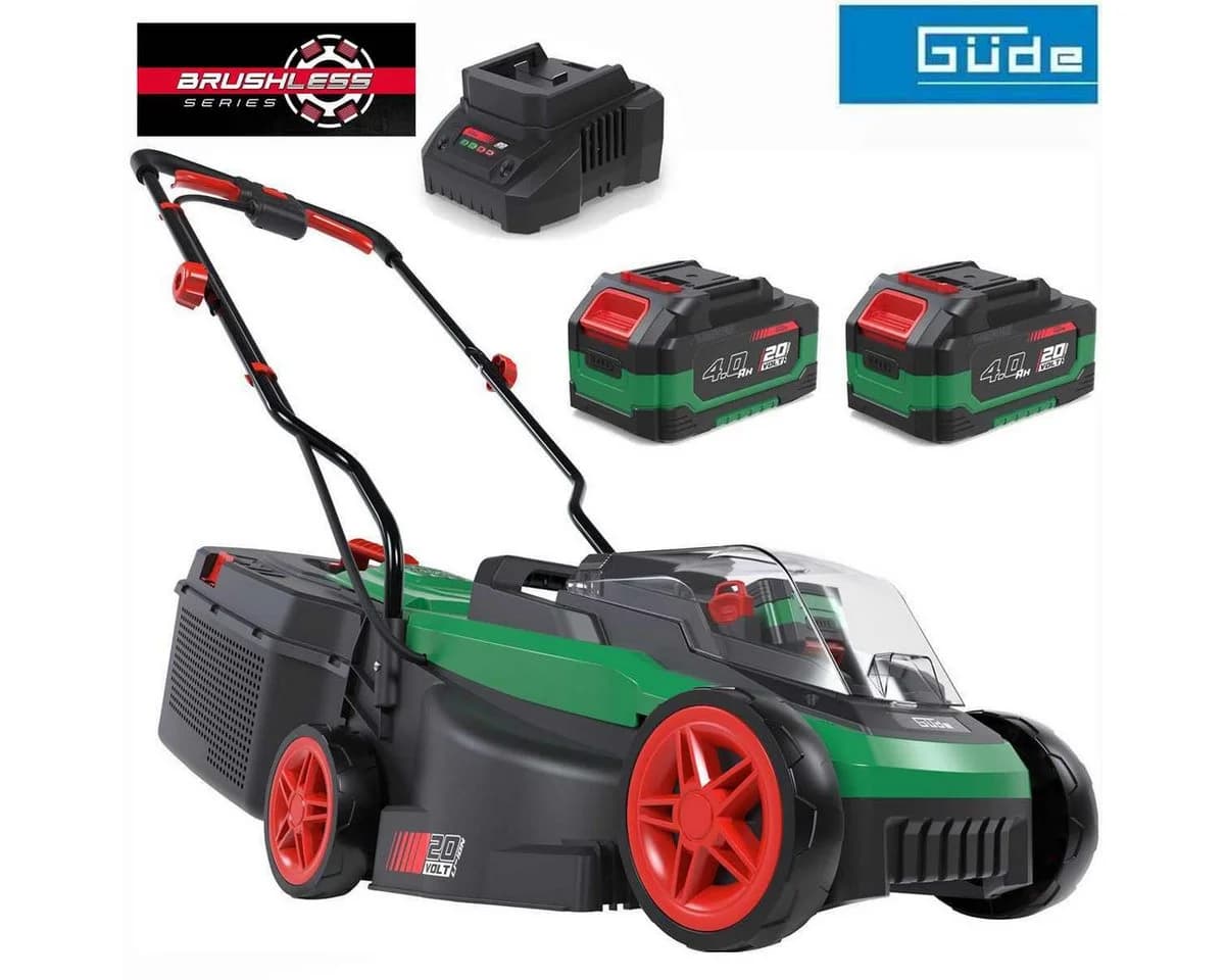 Güde Akkurasenmäher City 320/20-4 mit 2x Akku & Ladegerät