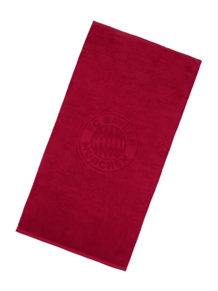 FC Bayern München Badetuch Bordeaux 180x90 cm