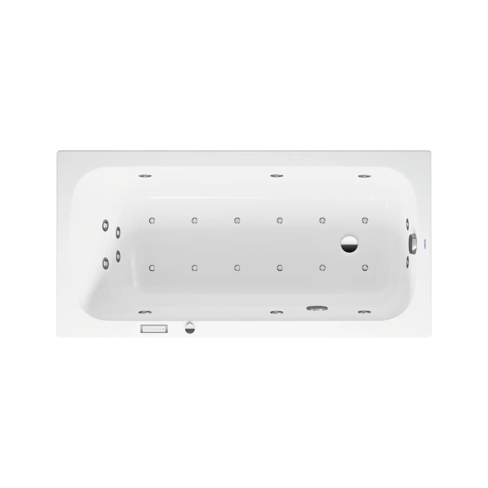 Duravit Qatego Whirlwanne Weiß Combi-System E
