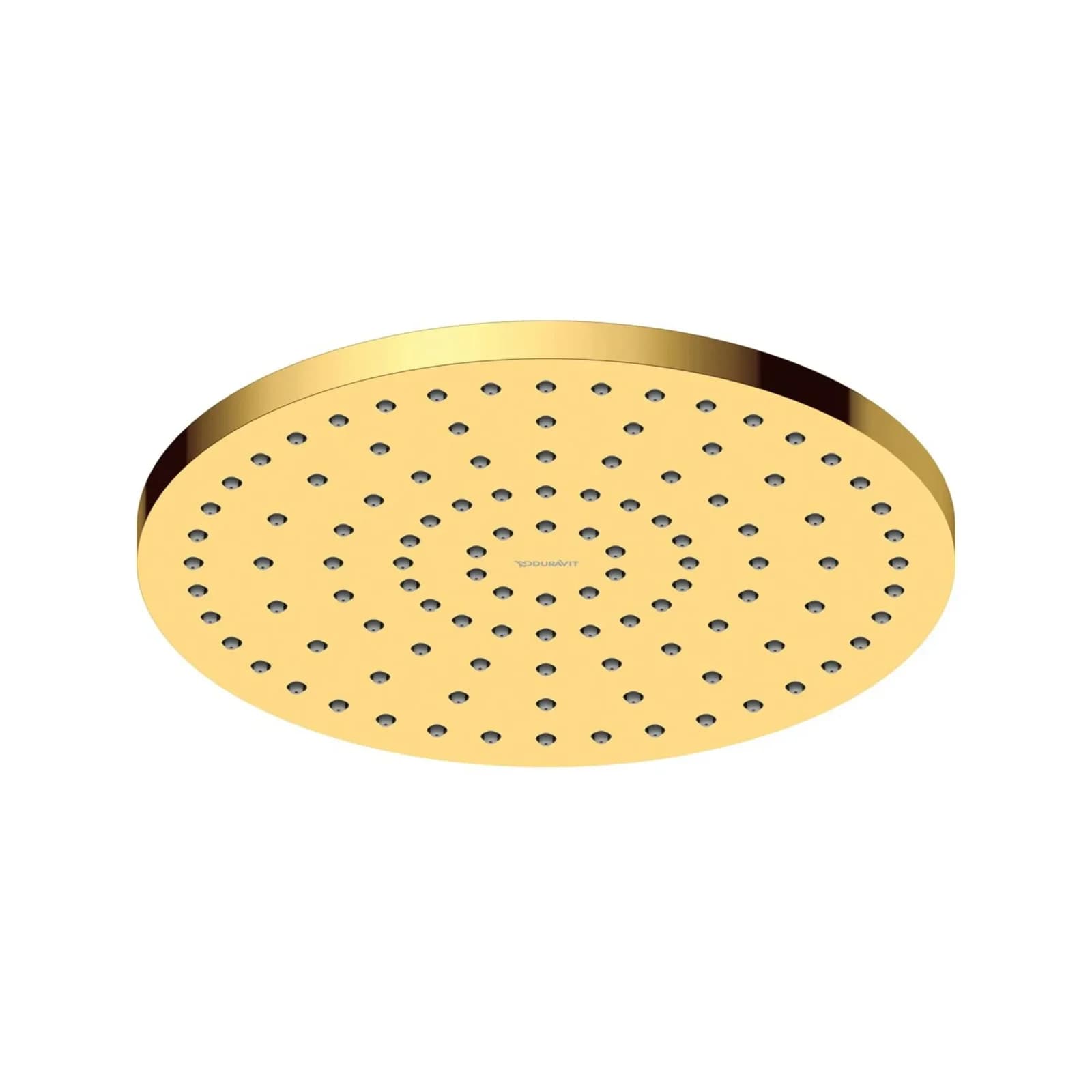 Duravit Kopfbrause Gold Poliert 250 mm MinusFlow EasyClean