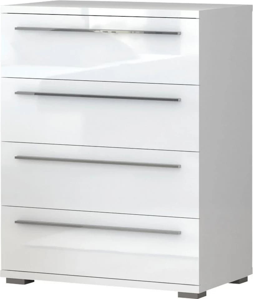 OTTO HOME Piano Schubkastenkommode weiß hochglänzend mit Soft-Close
