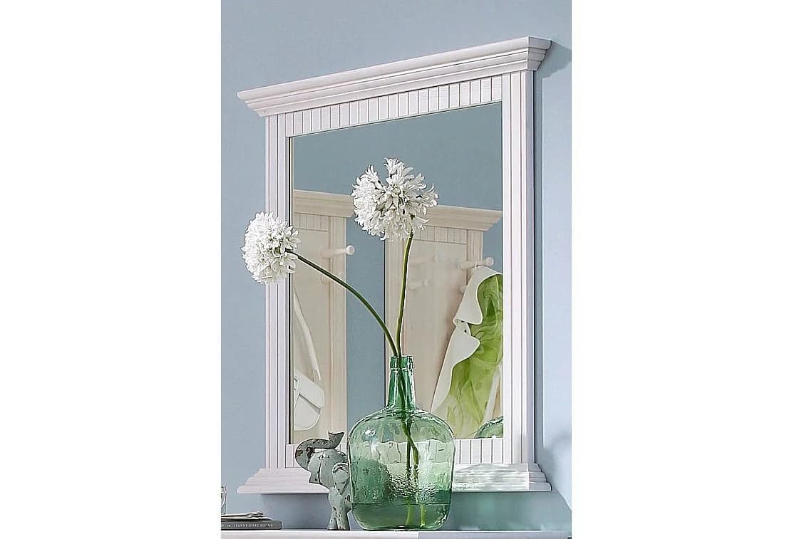 OTTO HOME Spiegel Rustic Weiß Kiefer massiv