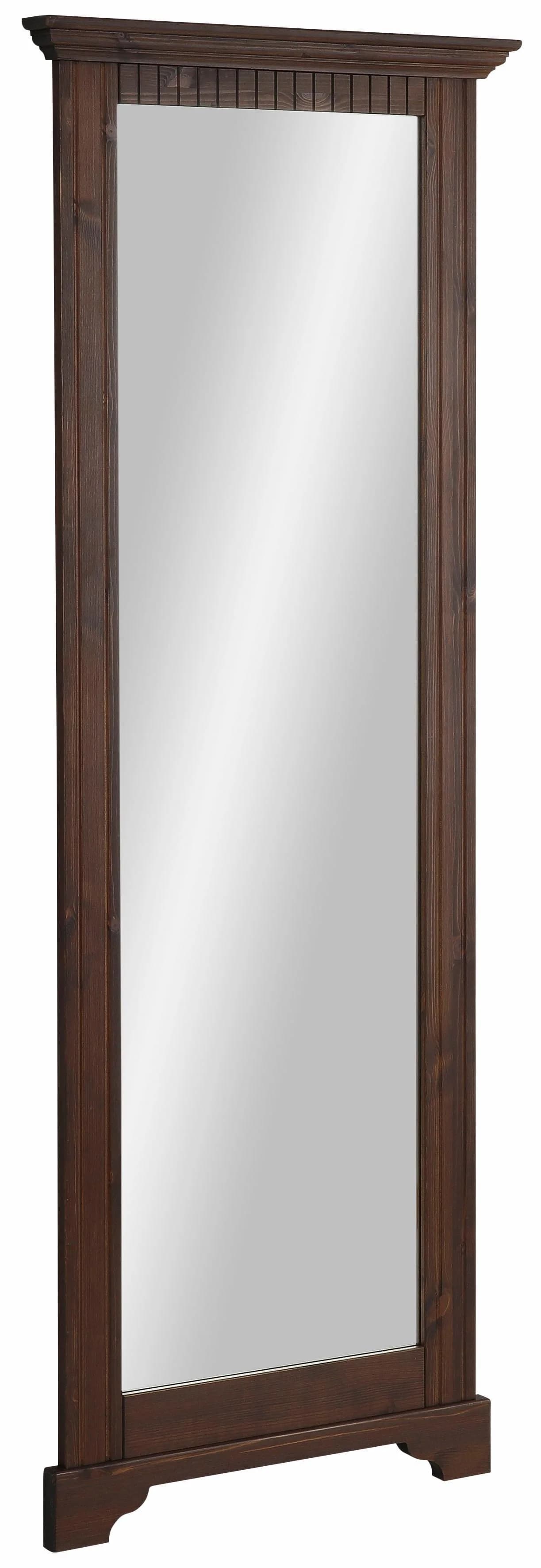 OTTO HOME Spiegel Rustic Dunkelbraun Massivholz Kiefer