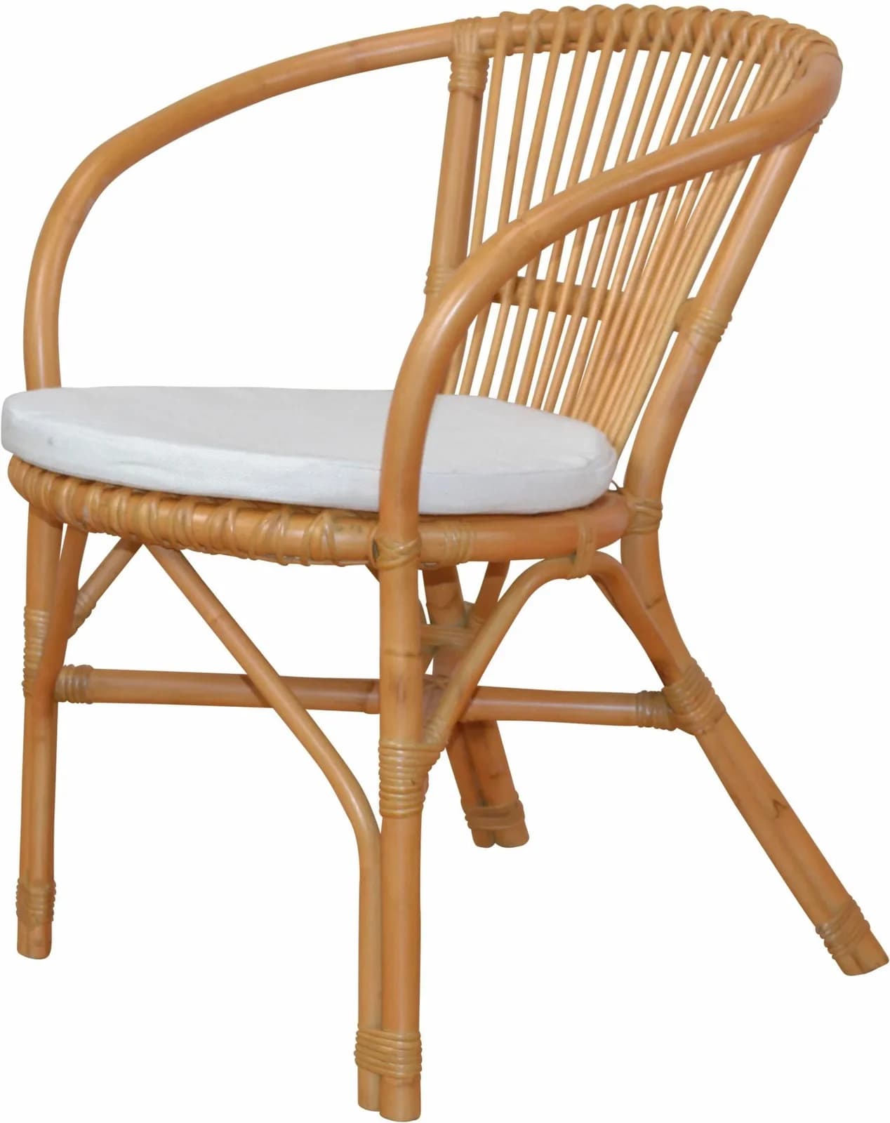 Rattanstuhl HOME AFFAIRE Honigfarben Rattan
