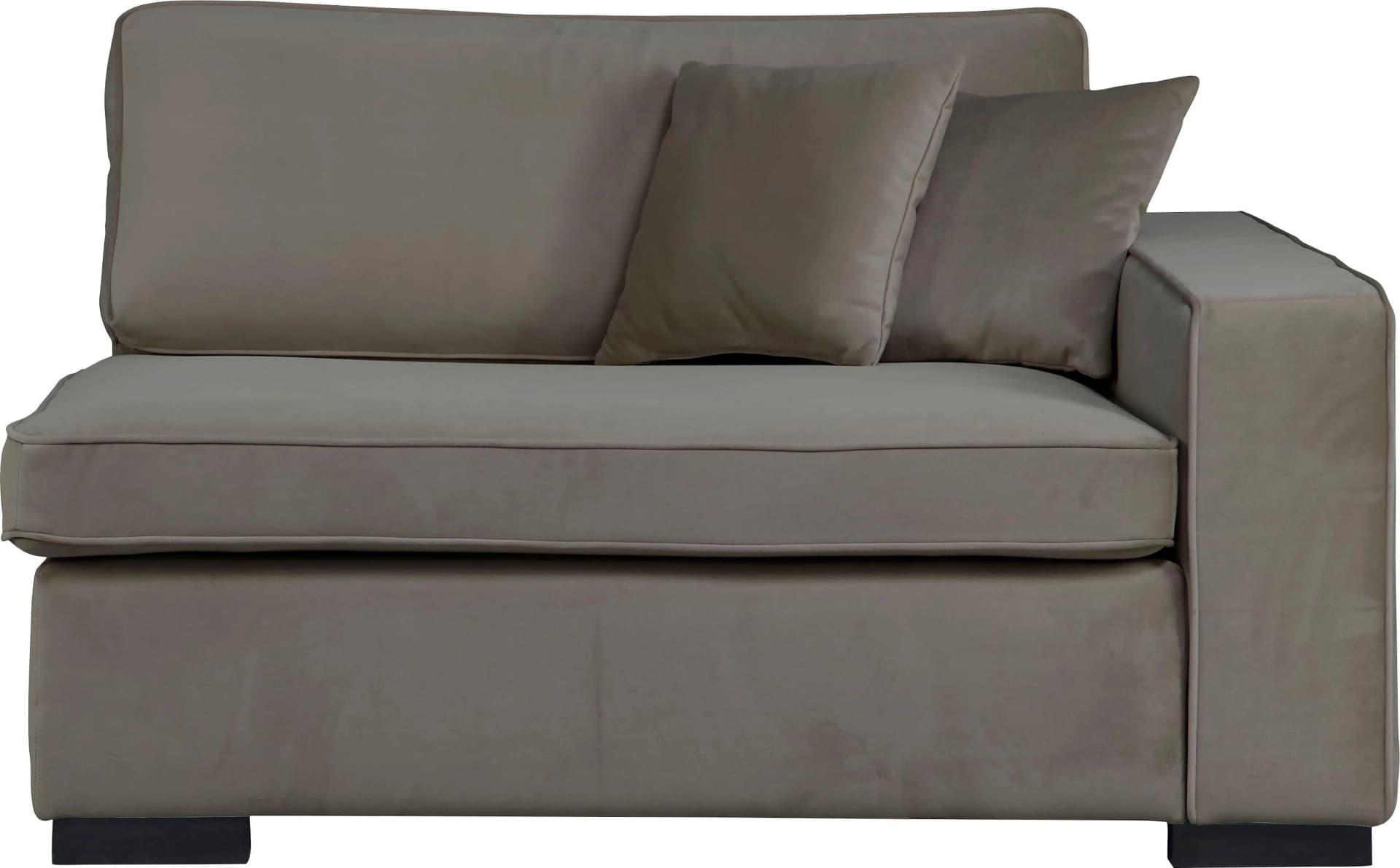 HOME AFFAIRE Skara XXL Sofaelement Grau Taupe Modul