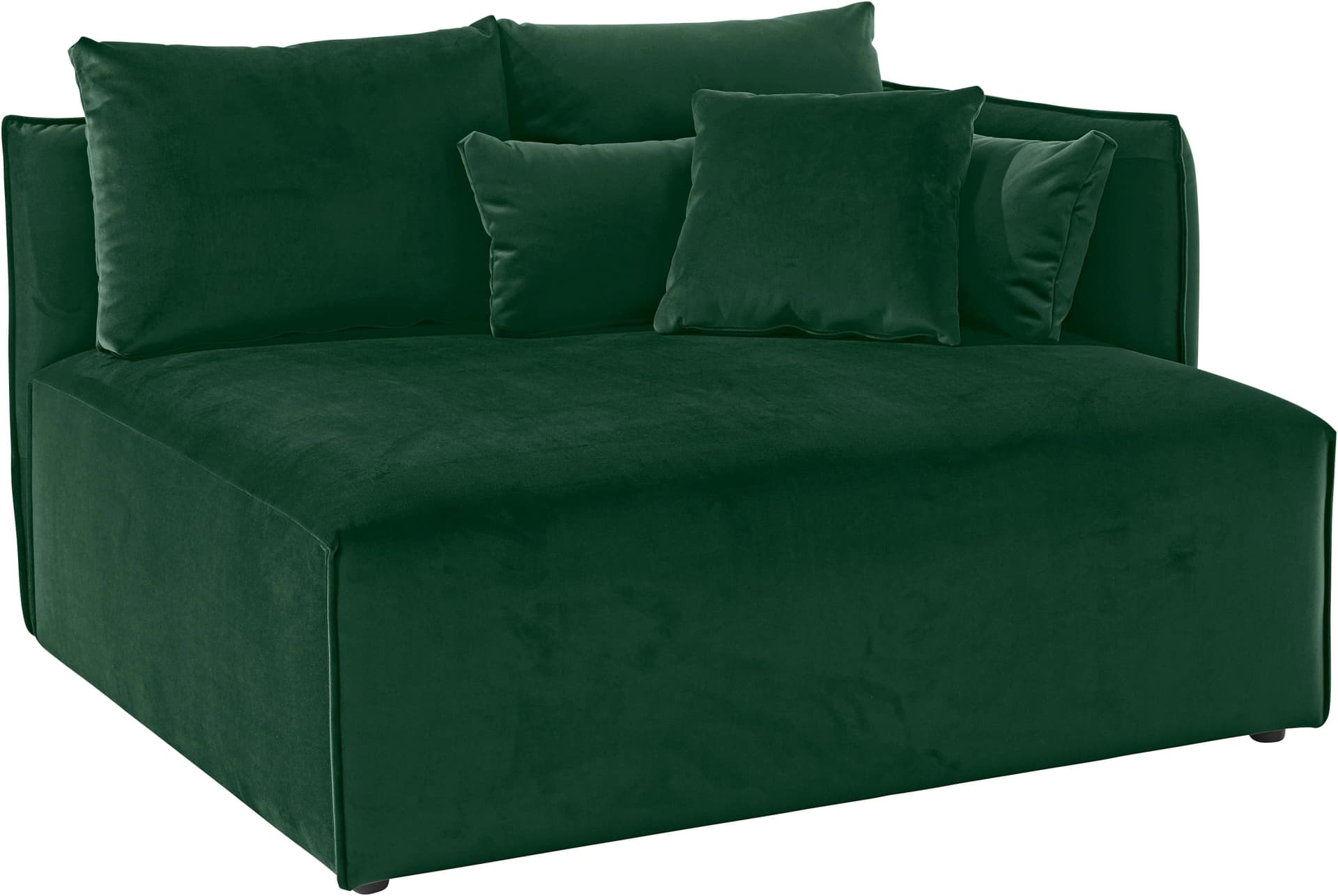 OTTO HOME Ottomane Nöre Dunkelgrün Polyester