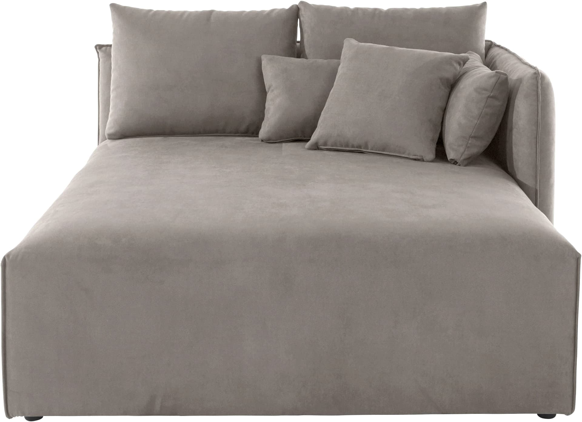 OTTO HOME Ottomane Nöre Lounge-Modul Grau Microfaser