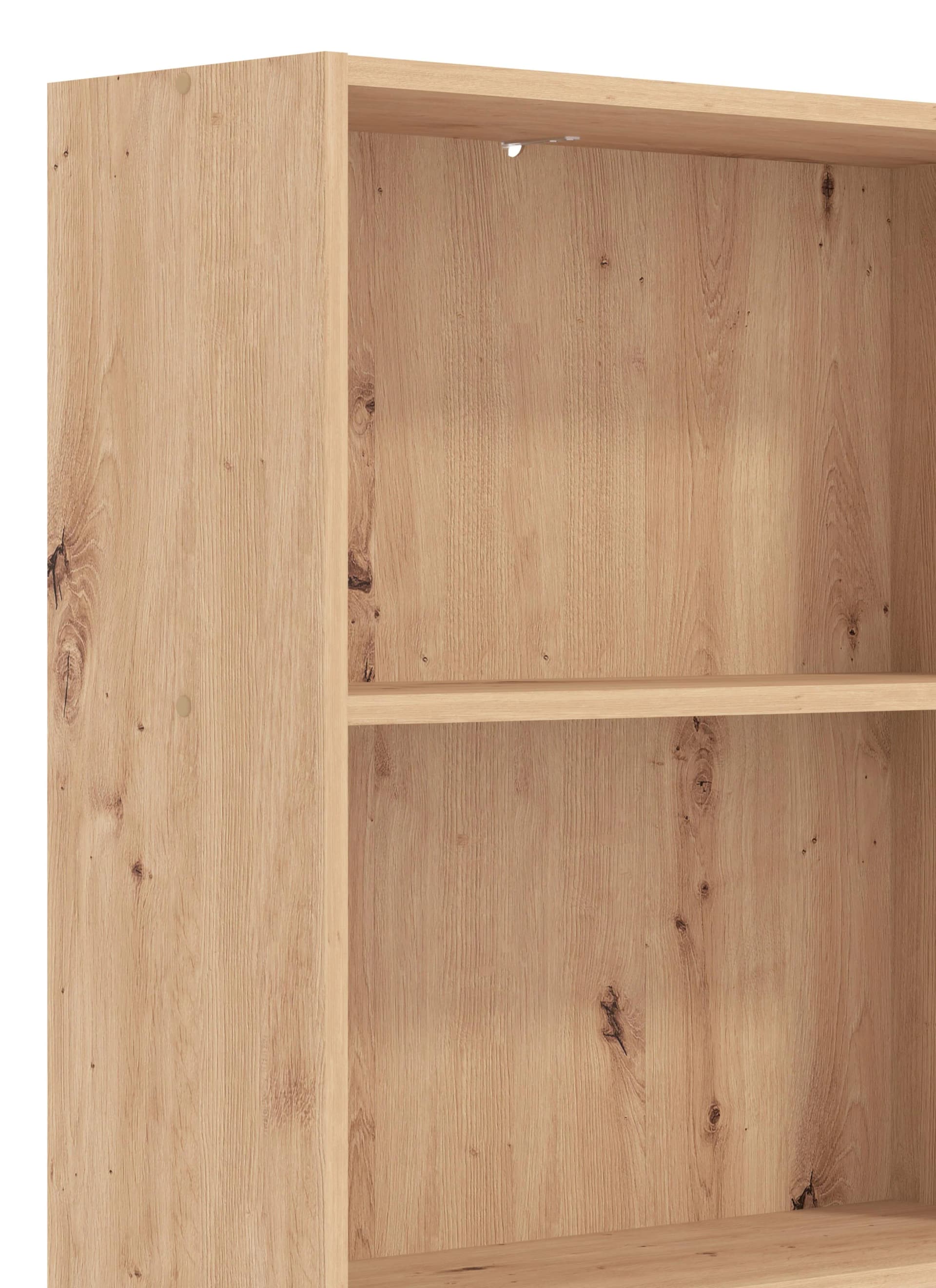 Aktenregal INOSIGN Tomar Braun Artisan Eiche 3 Böden