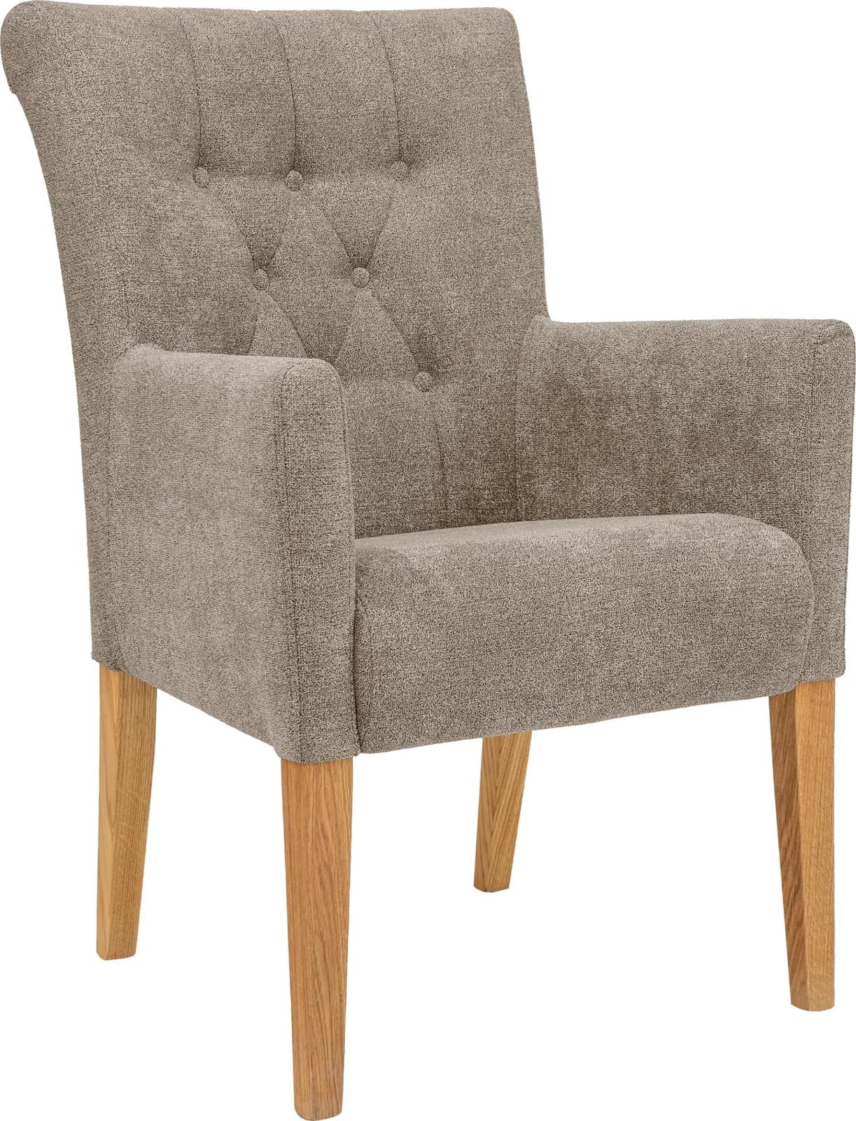 Home Affaire Esszimmerstuhl King Braun Massivholz Eiche