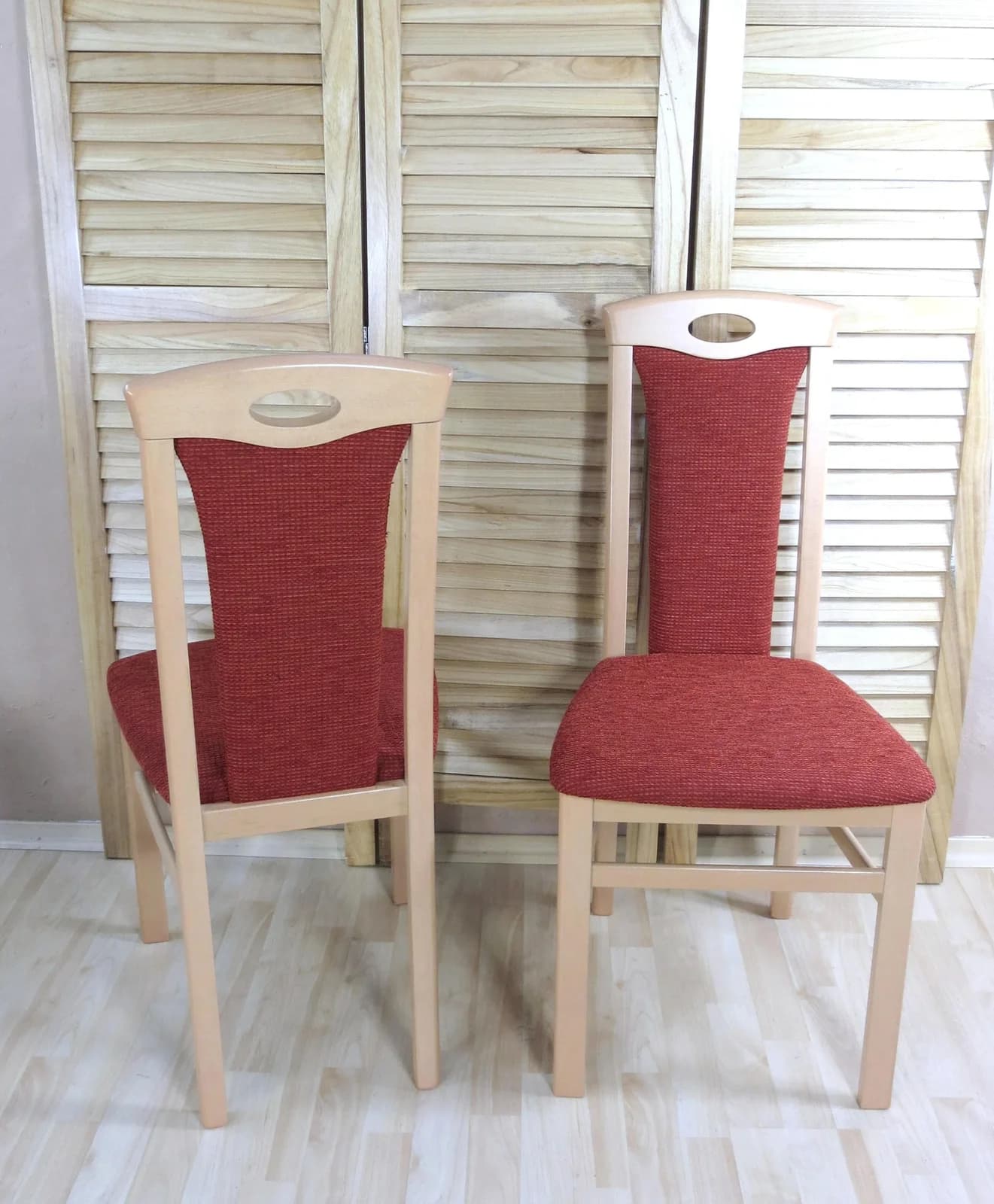 Home Affaire Esszimmerstuhl Kasia 2er Set Buche Terracotta