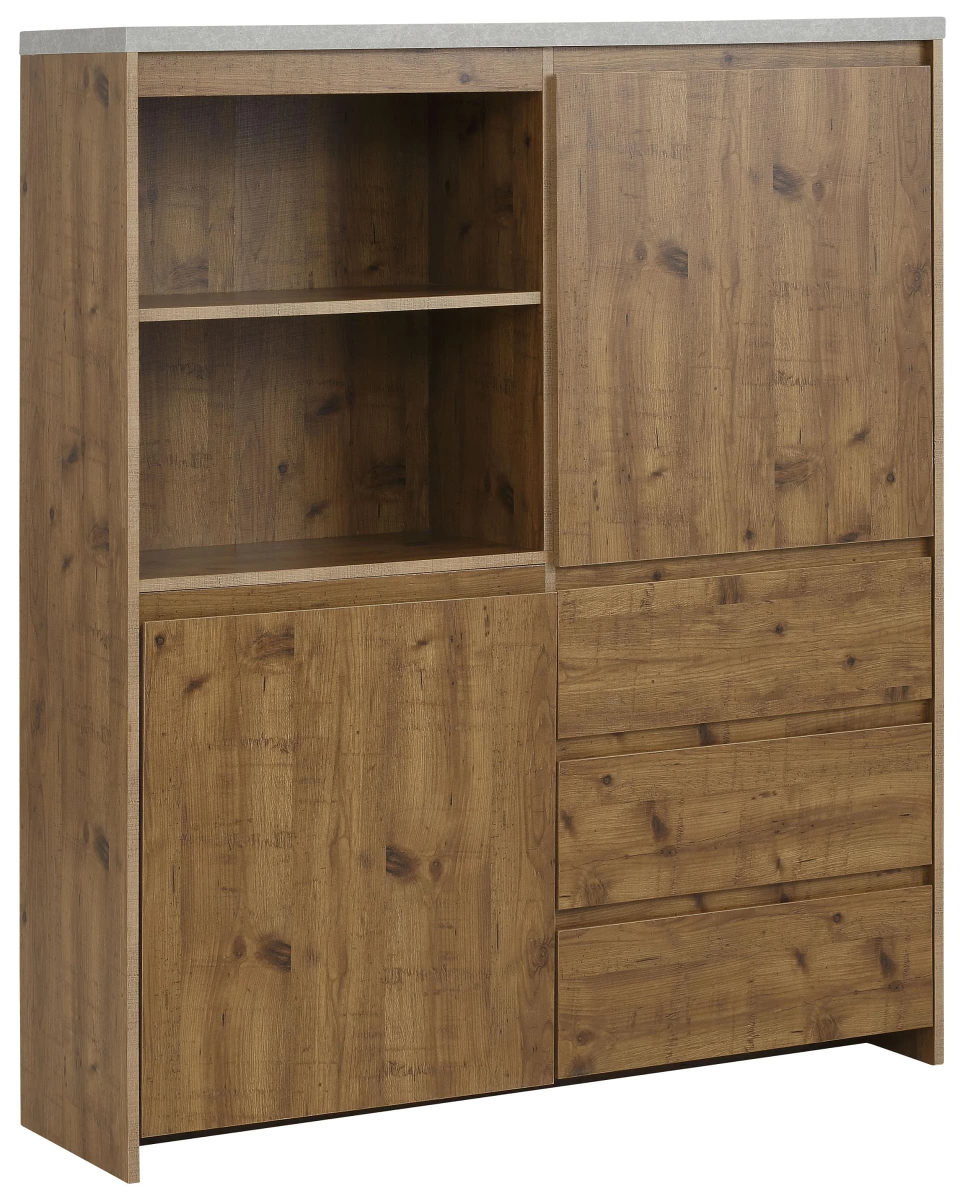 OTTO HOME Highboard Maribo Beige Grifflos