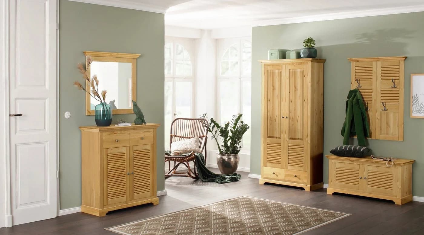 OTTO HOME Einlegeboden Ayanna Massivholz Beige Natur