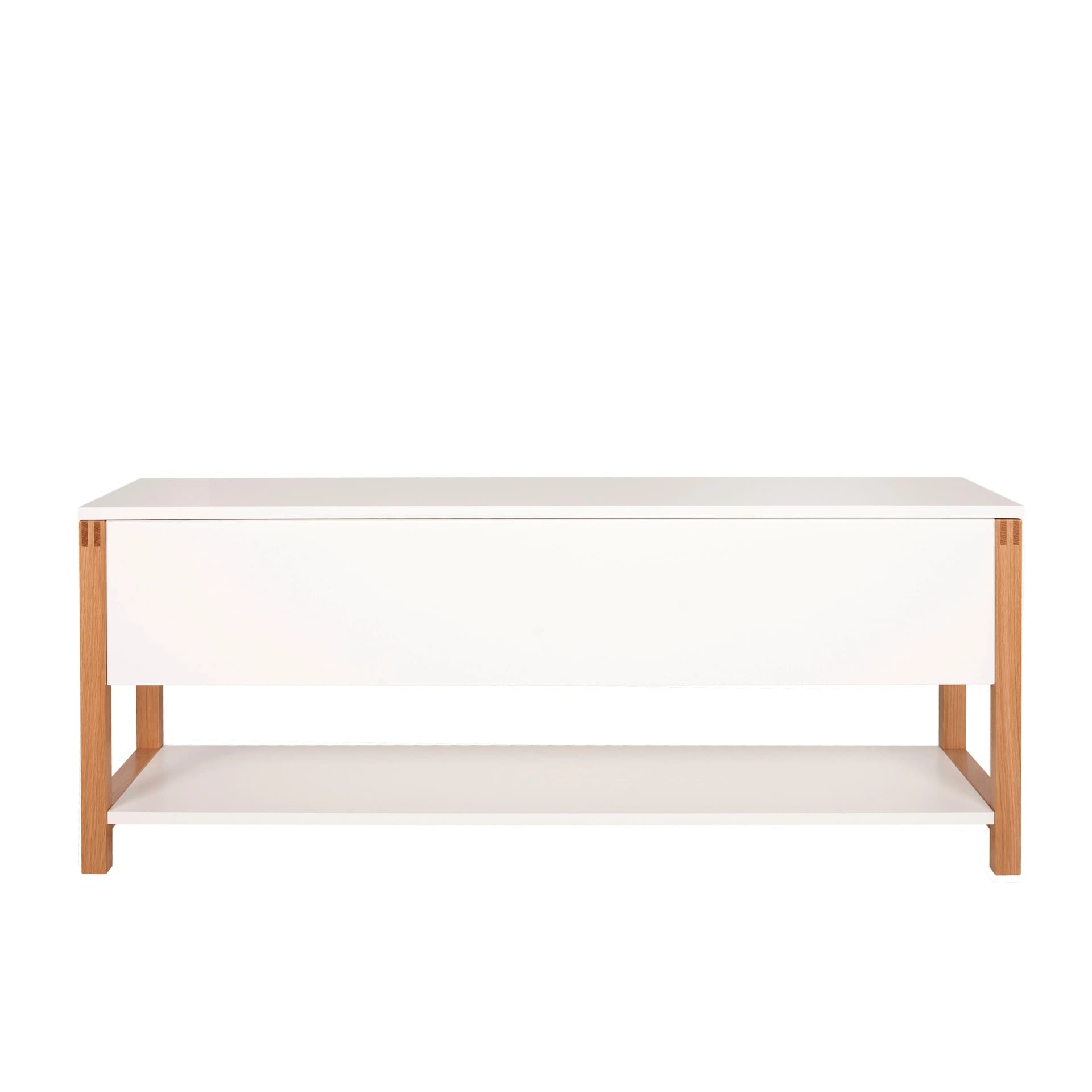 Andas Sitztruhe Nordic Interior Weiß Eiche Skandinavisches Design